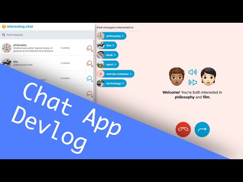Interesting Chat Devlog 1 1 On 1 Chat App