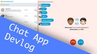 Interesting Chat Devlog #1 | 1-on-1 Chat App