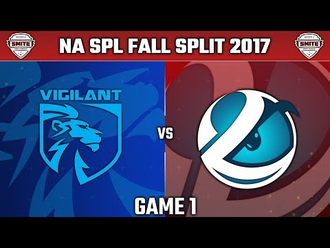 SMITE Pro League Fall Split Week 4 NA 2017 - Vigilant vs. Luminosity (Game 1)