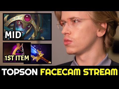 TOPSON 7.31 MID Oracle with First Item Veil of Discord — STREAM with FACECAM