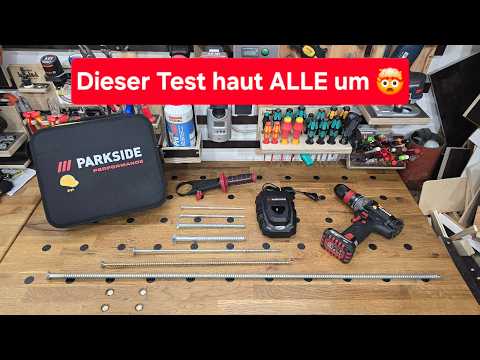 Endurance test 🦾 Until the switch-on! Bauforum24 Cordless screwdriver - PARKSIDE PERFORMANCE - PP...