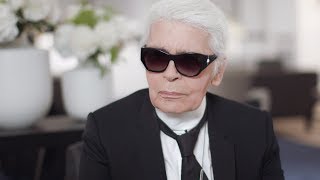 Karl Lagerfeld's Interview - Automne-Hiver 2017/18 Haute Couture