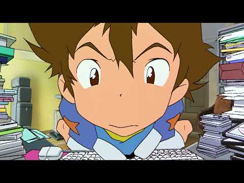Digimon: The Movie - One Week - Barenaked Ladies scene 4K
