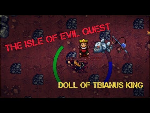 #3 The Isle of Evil Quest | King Tibianus Doll | Tibia Quests | Tibia Vita