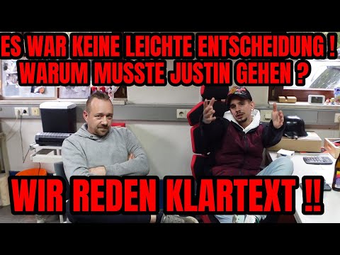 Turbo-Gockel - Why did Justin have to leave? WE SPEAK PLAINLY! It wasn't an easy decision!