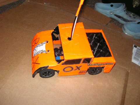 cardboard rc body