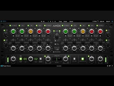 AMEK EQ250 Sound Test