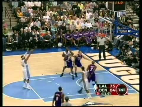 Carmelo Anthony 33 pts vs Kobe Bryant 42 pts,season 2006 nuggets vs lakers