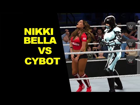WWE 2K17 Nikki Bella vs Cybot - Mixed Rematch