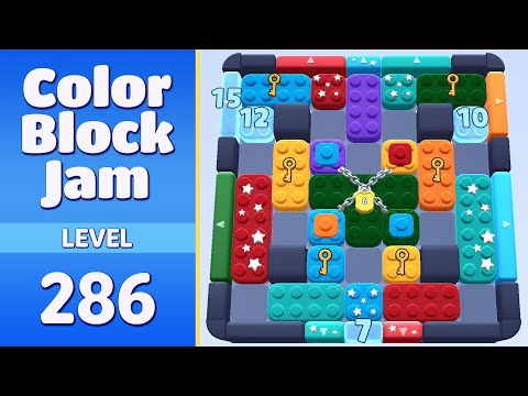 Color Block Jam Level 286 | Every Puzzle Solved! 🎯