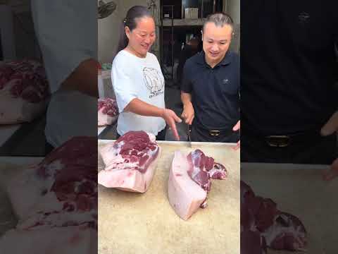Pork cut | The best piece of meat | Slicing Pork | fresh pork #pig Sep 15