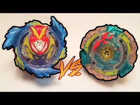 Strike Valtryek V3 6V.Rb vs Kerbeus K4 H.R/S-S: Beyblade Burst Turbo / Evolution