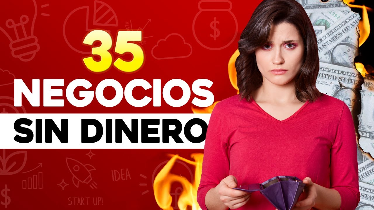 🤑 35 Negocios Rentables SIN DINERO 💸 Negocios SIN DINERO