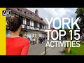 York, UK 2024 | BEST 15 things to do on a York day trip