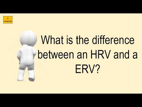 What Is The Difference Between An HRV And A ERV?