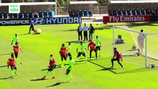 preview picture of video 'Imagens do treino da Seleção Brasileira em Belo Horizonte antes da partida contra o Chile'