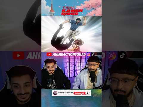 TOJIMA & TACKLE VS SHOCKER!! #kamenrider #animereaction #anime