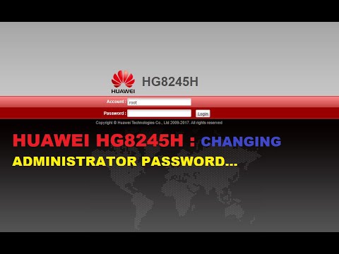 Huawei Hg8245h Admin Password Detailed Login Instructions Loginnote