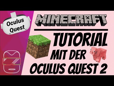 Die Zock Stube VR -  MINECRAFT VR on the Oculus Quest 2 with VIVECRAFT |  Virtual Desktop Oculus Quest 2 Minecraft German