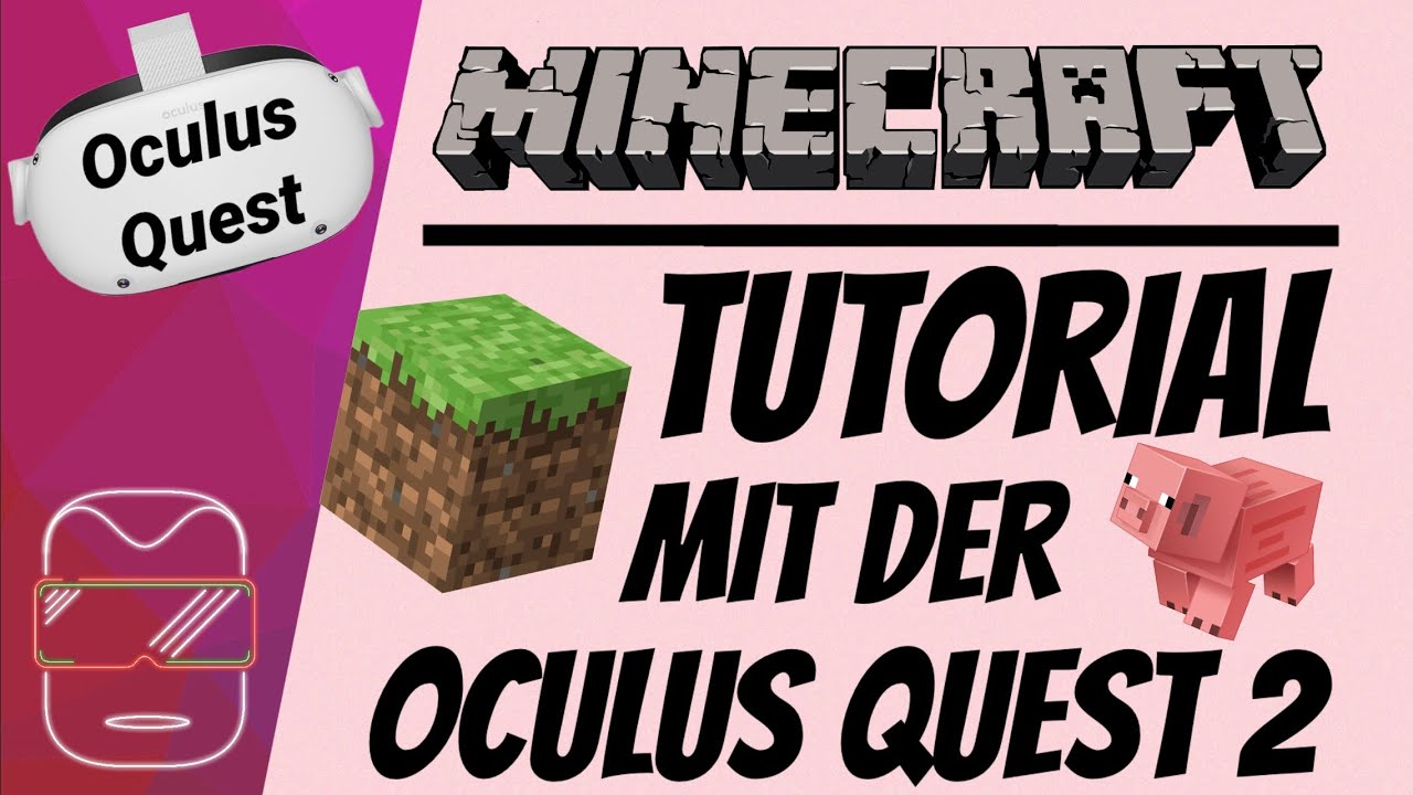 Die Zock Stube - MINECRAFT VR auf der Oculus Quest 2 mit VIVECRAFT | Virtual Desktop Oculus Quest 2 Minecraft deutsch