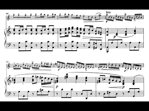 Vivaldi - Violin Concerto in A minor (piano accompaniment)