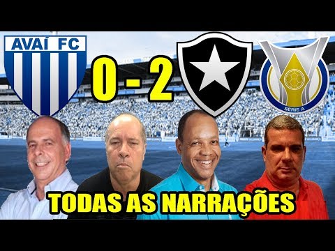 Todas as narrações - Avaí 0 x 2 Botafogo / Brasileirão 2019