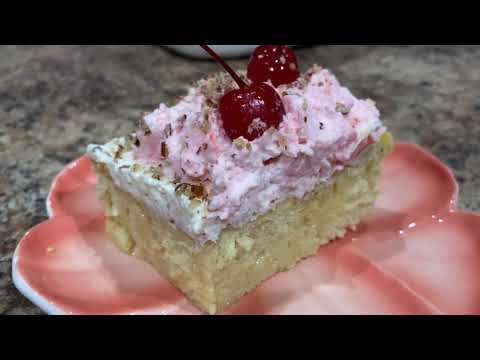 Three Milk Cake With Rompope - Tres Leches Cake
