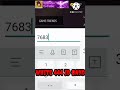 White 444 Uid Shortsvideo Whait444 Freefire