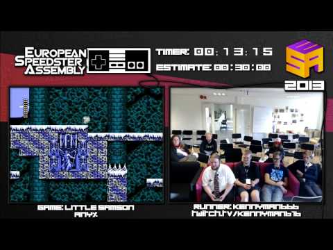 Little Samson - Speed Run in 0:23:47 by KennyMan666 Live for European Speedster Assembly 2013