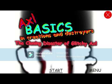 Axl's Basics 2: The Cloning Disaster of Glitchy Axl - Baldi's Basics V1.4.3 Mod