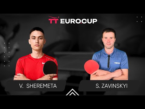 19:15 Vladyslav Sheremeta - Serhii Zavinskyi 24.06.2024 TT Euro.Cup Ukraine Professional. TABLE 4