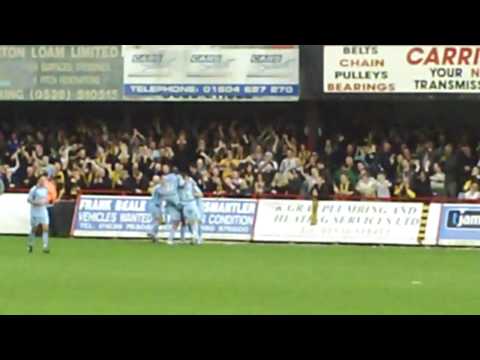Robbie Wilmott's 74th Min Winner. Kettering Town 0 - 2 Cambridge United 13/04/2009