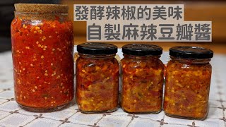 [食譜] 自製發酵辣椒醬與麻辣豆瓣醬