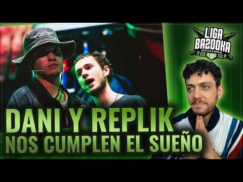 ¡REPLIK Y DANI NOS CUMPLEN EL SUEÑO! 😭😭 ¡BATALLÓN! 🤯🤯 - LIGA BAZOOKA EN EL MOVISTAR ARENA