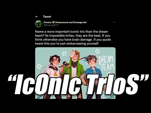 "Name a more Iconic Trio" Let’s f*cking do it again…