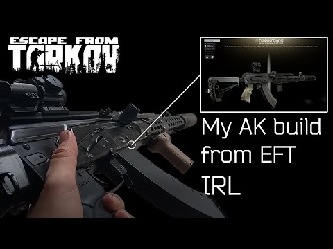 I built an AK from Tarkov in real life