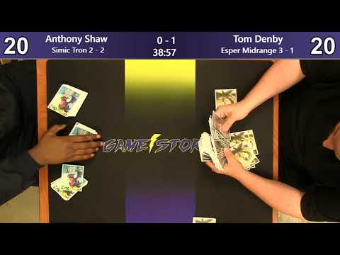 Anthony Shaw (Simic Tron) vs Tom Denby (Esper Midrange) - Friday Night Standard 6/7/19