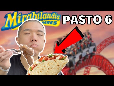 MANGIO 1 MENÙ OGNI ORA a MIRABILANDIA | All you can eat "segreto" 🤤