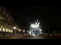 Tower Bridge Night View Car Riding London