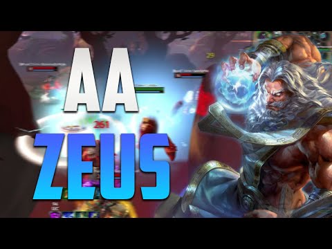 SMITE CONQUEST | ZEUS CARRY - HIS AA'S SMACK!!!