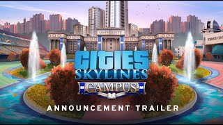 Watch and explore about Cities: Skylines Remastered - Campus AR Xbox Series X|S CD Key