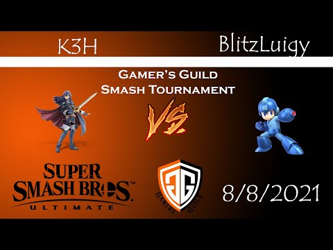 Gamer's Guild Smash Tournament - K3H (Lucina) vs BlitzLuigy (Mega Man)