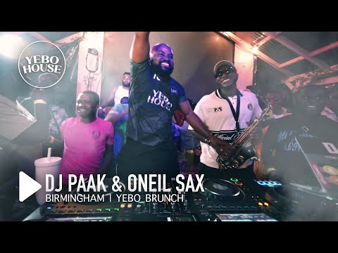 DJ Paak & Oneil Sax | YEBO BRUNCH - LIVE SET: Amapiano