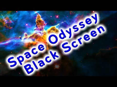 Space Odyssey White Noise (Dark Screen for Sleeping) | Sleep Sound 10 Hours