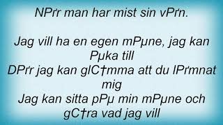 Ted Gardestad - Jag Vill Ha En Egen MГҐne Lyrics