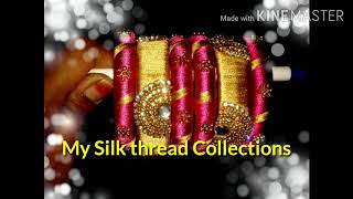 My Silk thread jewellery Collections