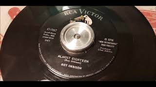 Roy Orbison - Almost Eighteen - 1959 Rock N Roll - RCA 47-7447