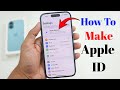 Apple Id Kaise Banaye How To Create Apple Id Apple ID