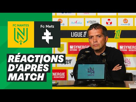 🎥🎙️ [Matchday 11] FC Nantes - FC Metz: Luis Castro's reaction