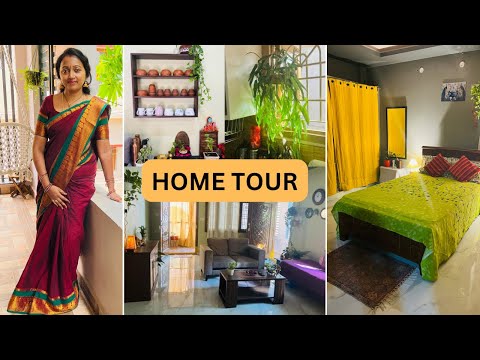 Home Tour//South Indian home tour//Simple 2bhk #House Tour//#home tour//@Srinidhishome#home